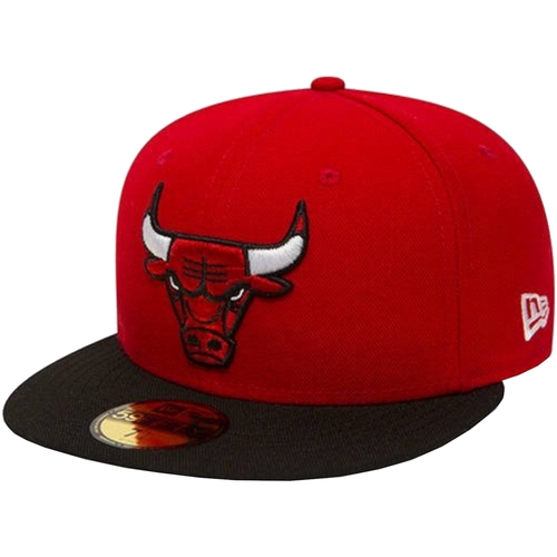 Accessoarer Herr Keps New-Era Chicago Bulls NBA Basic Cap Röd