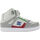 Skor Barn Sneakers DC Shoes Pure high-top ADBS100242 GREY/GREY/GREEN (XSSG) Grå
