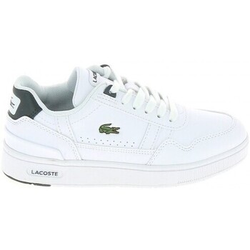 Skor Pojkar Sneakers Lacoste T Clip C Blanc Vert Vit