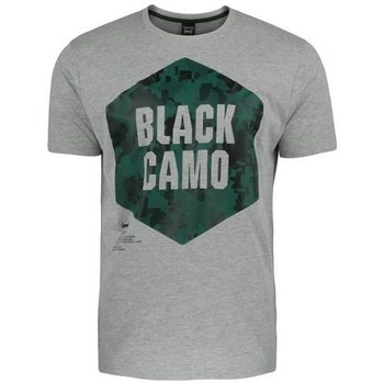 textil Herr T-shirts Monotox Black Camo Grå