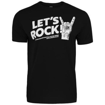 textil Herr T-shirts Monotox Rock Svart