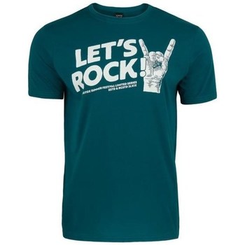 textil Herr T-shirts Monotox Rock Grön