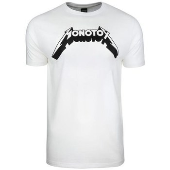 textil Herr T-shirts Monotox Metal Vit