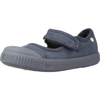 Skor Pojkar Sneakers IGOR S10276 Blå