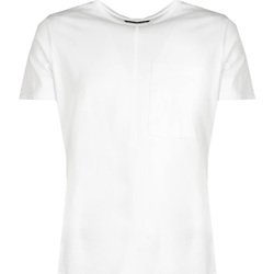 textil Herr T-shirts Antony Morato MMKS01927 FA100227 Vit