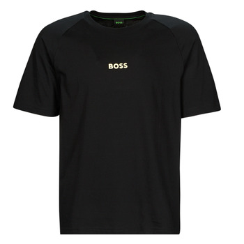 textil Herr T-shirts BOSS Tee 2 Svart / Guldfärgad