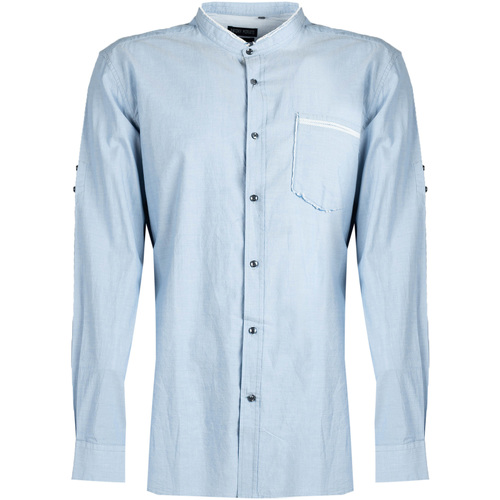 textil Herr Långärmade skjortor Antony Morato MMSL00470 FA400053 Blå