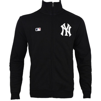 textil Herr Sweatjackets '47 Brand MLB New York Yankees Embroidery Helix Track Jkt Svart