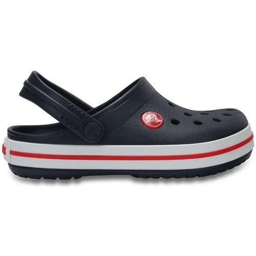 Skor Barn Sandaler Crocs Kids Crocband - Navy Red Blå