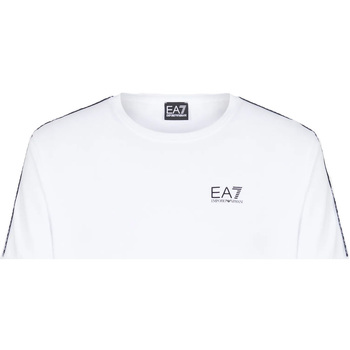 textil Herr T-shirts Ea7 Emporio Armani 3LPT31 PJFUZ Vit