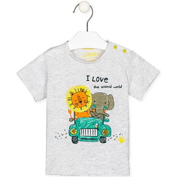 textil Barn T-shirts & Pikétröjor Losan 217-1011AL Grå