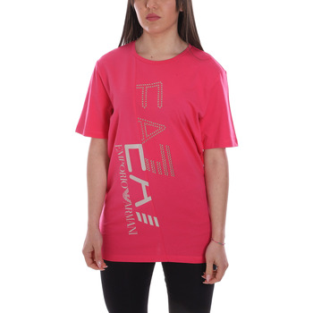 textil Dam T-shirts Ea7 Emporio Armani 3LTT20 TJBEZ Rosa
