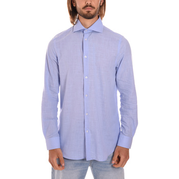 textil Herr Långärmade skjortor Egon Von Furstenberg 22C002 Blå