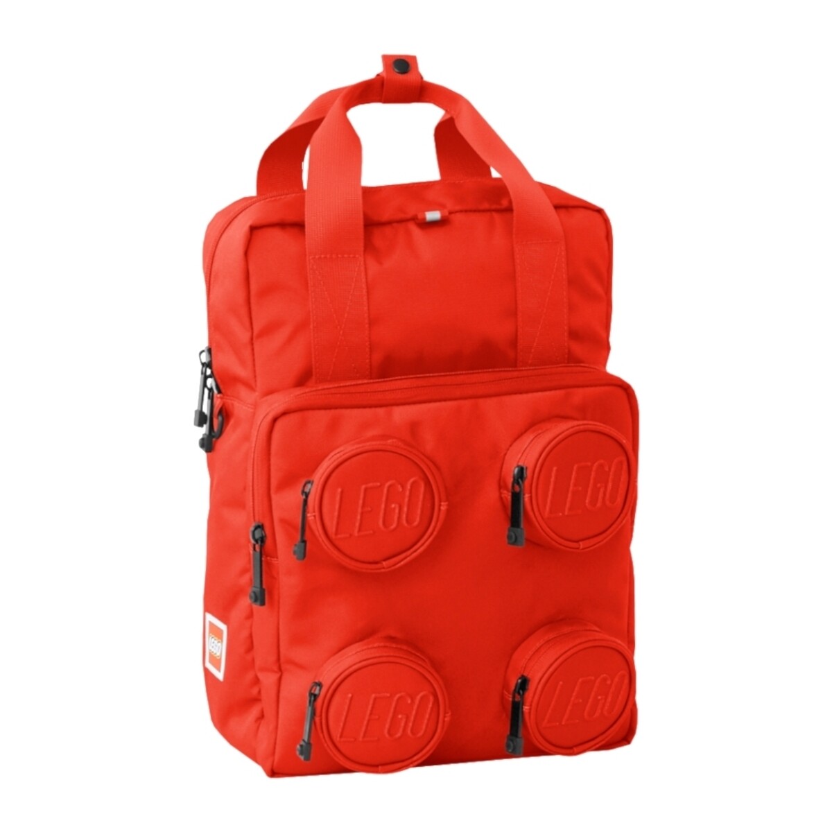 Väskor Pojkar Ryggsäckar Lego Brick 2x2 Backpack Röd