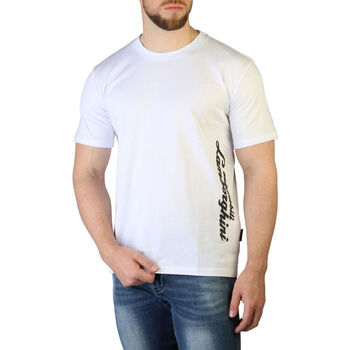 textil Herr T-shirts Lamborghini - b3xvb7b5 Vit