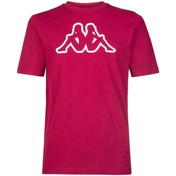 textil Herr T-shirts Kappa 303HZ70104 Rödbrunt