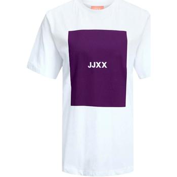 textil Dam T-shirts Jjxx  Vit