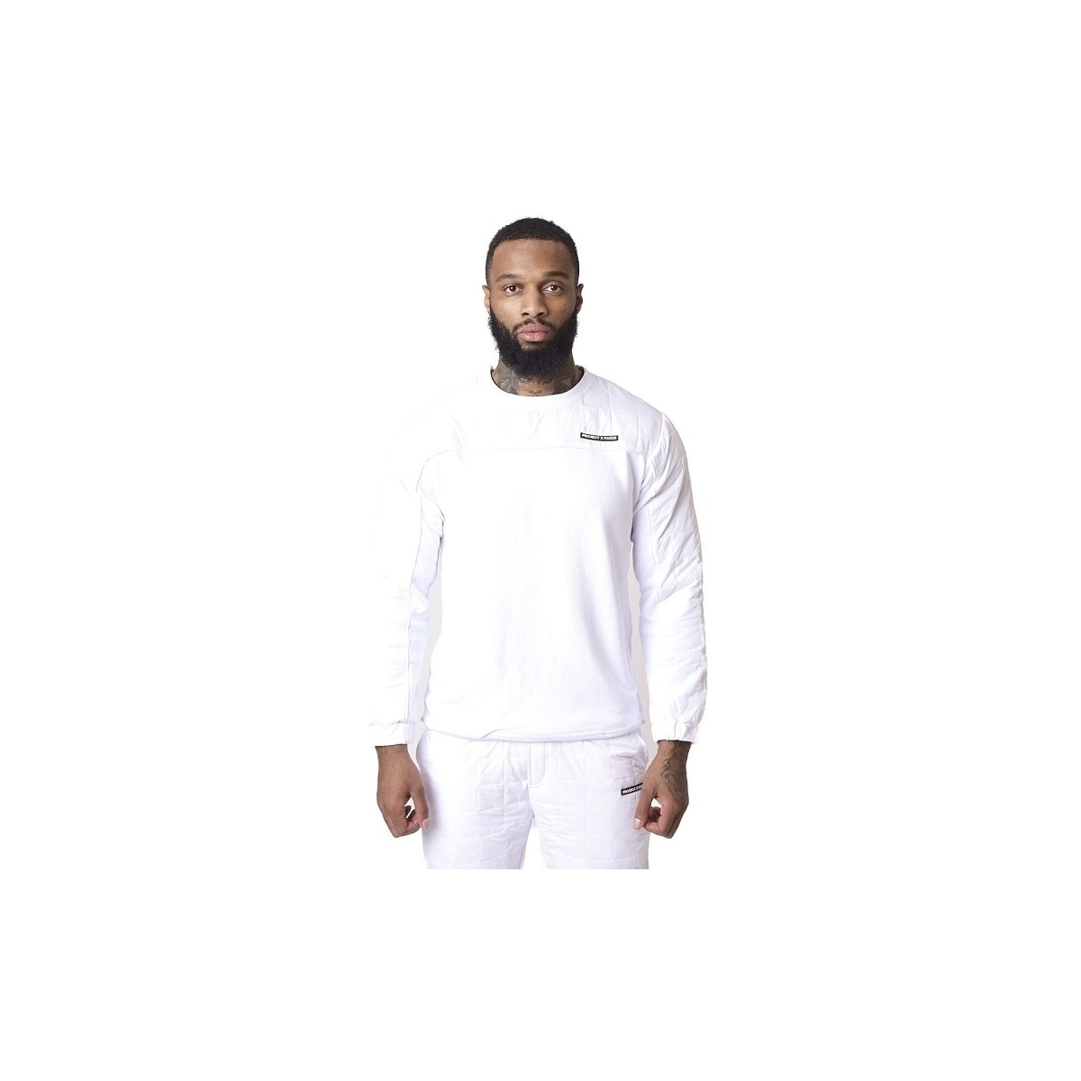 textil Herr Sweatshirts Project X Paris 2020104 Vit