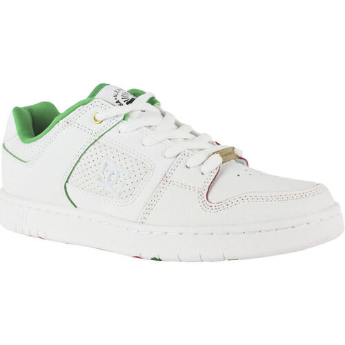 Skor Herr Sneakers DC Shoes Manteca alexis ADYS100686 WHITE/RED (WRD) Vit