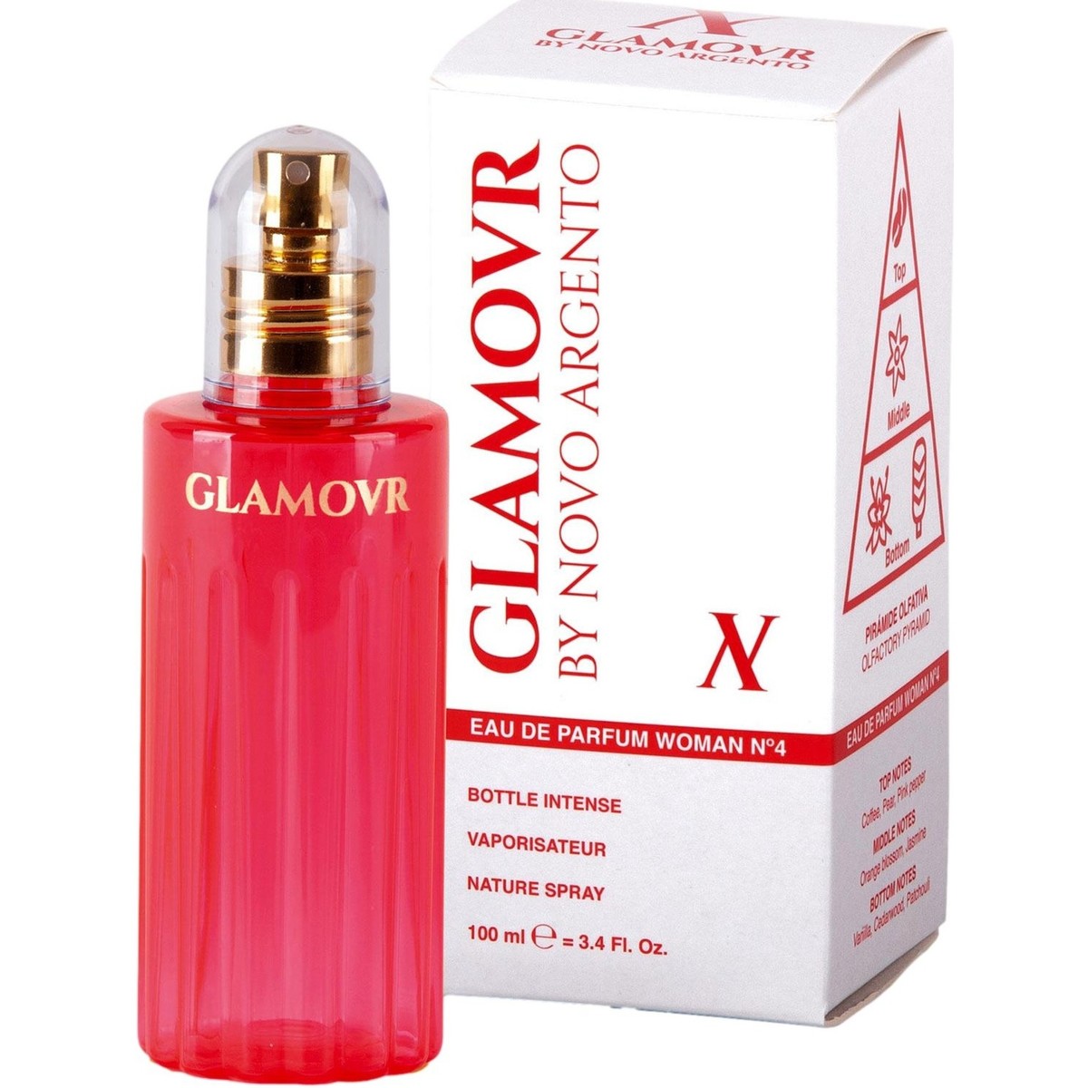 skonhet Eau de parfum Novo Argento PERFUME MUJER GLAMOVR BY   100ML Annat