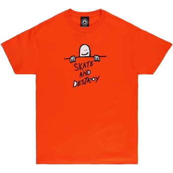 textil Herr T-shirts Thrasher  Orange