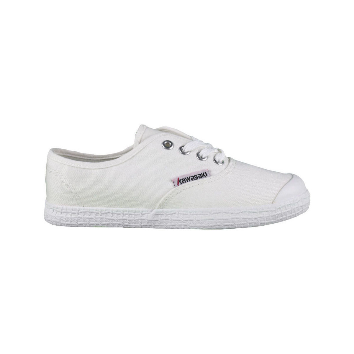 Skor Herr Sneakers Kawasaki Base Canvas Shoe K202405 1002 White Vit