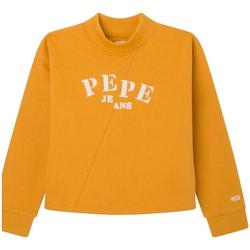 textil Flickor Sweatshirts Pepe jeans  Gul