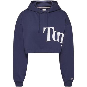 textil Dam Sweatshirts Tommy Hilfiger  Blå