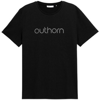 textil Herr T-shirts Outhorn HOL22 TSM601 20S Svart