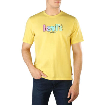 textil Herr Långärmade T-shirts Levi's - 16143 Gul