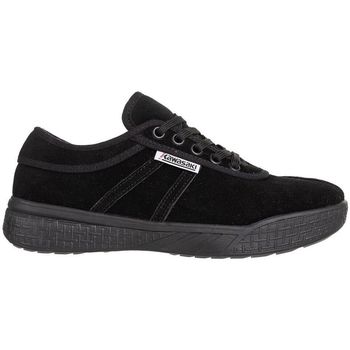 Skor Herr Sneakers Kawasaki Leap Suede Shoe K204414 1001S Black Solid Svart
