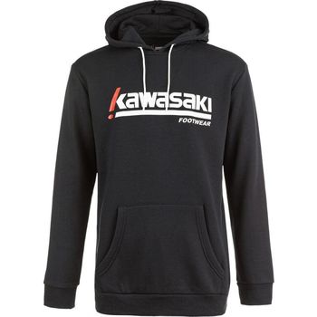 textil Herr Sweatshirts Kawasaki Killa Unisex Hooded Sweatshirt K202153 1001 Black Svart