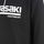 textil Herr Sweatshirts Kawasaki Killa Unisex Hooded Sweatshirt K202153 1001 Black Svart