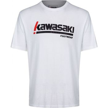 textil Herr T-shirts Kawasaki Kabunga Unisex S-S Tee K202152 1002 White Vit