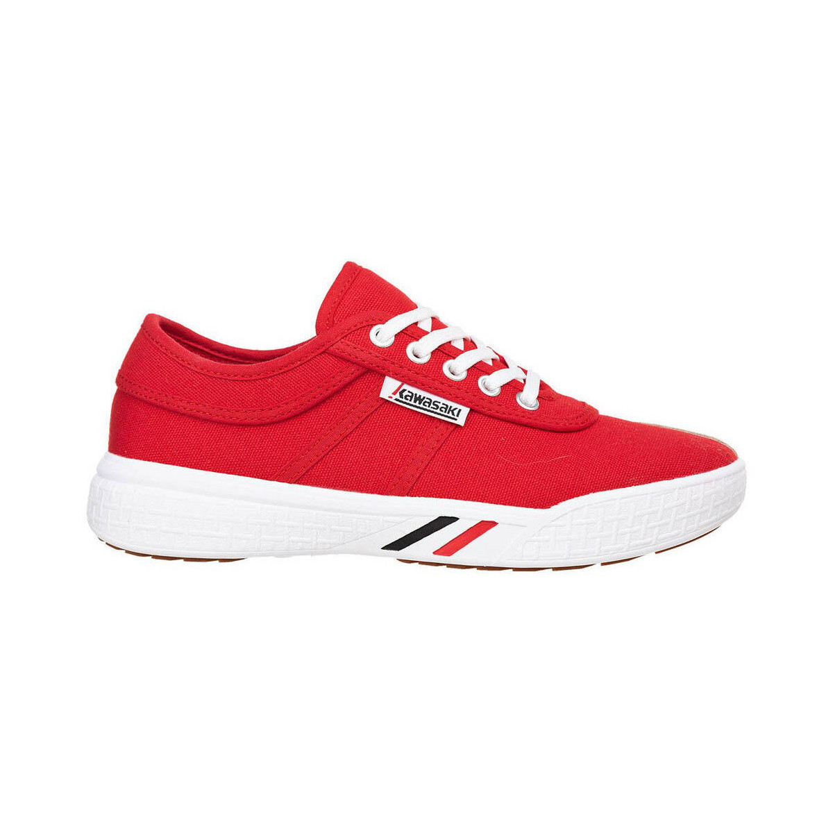 Skor Dam Sneakers Kawasaki Leap Canvas Shoe K204413 4012 Fiery Red Röd