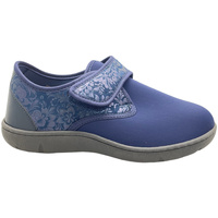 Skor Dam Tofflor Shoes4Me LIP5278blu Blå