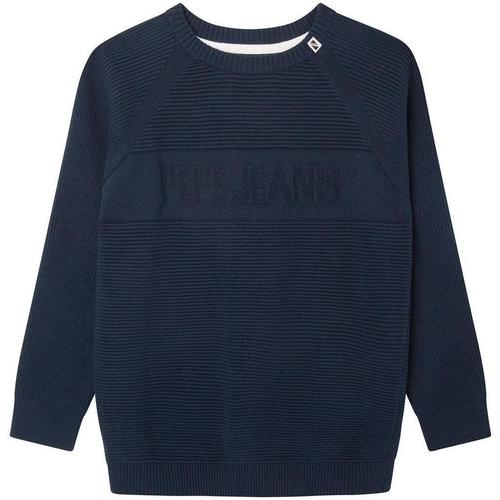 textil Pojkar Sweatshirts Pepe jeans  Blå