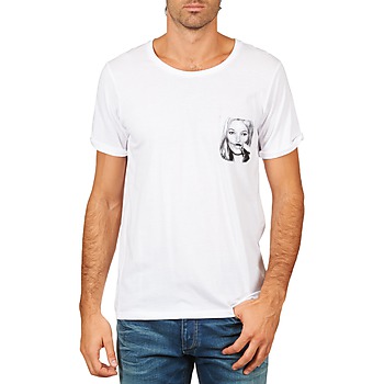 textil Herr T-shirts Eleven Paris KMPOCK MEN Vit