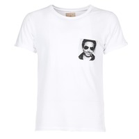 textil Herr T-shirts Eleven Paris LENNYPOCK MEN Vit