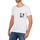 textil Herr T-shirts Eleven Paris MARYLINPOCK MEN Vit