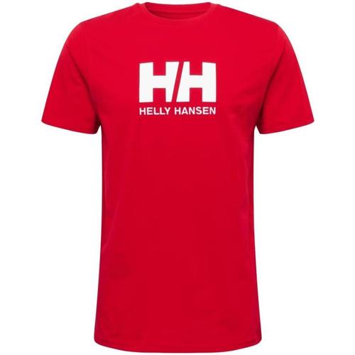 textil Herr T-shirts Helly Hansen  Röd