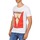 textil Herr T-shirts Eleven Paris PB COLLAR M MEN Vit