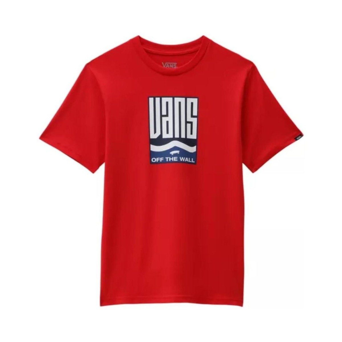 textil Pojkar T-shirts Vans  Röd