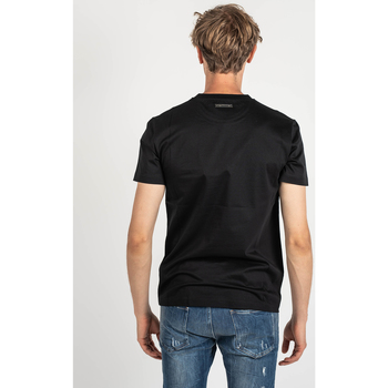 Les Hommes LLT202-717P | Round Neck T-Shirt Svart