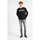 textil Herr Sweatshirts Les Hommes LLH401-758P | Round Neck Sweater Svart