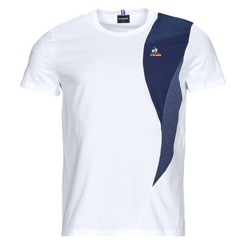 textil Herr T-shirts Le Coq Sportif SAISON 1 Tee SS N°1 M Vit / Marin