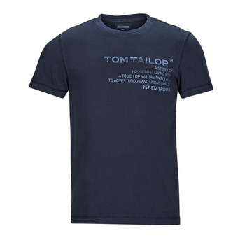 textil Herr T-shirts Tom Tailor 1035638 Marin