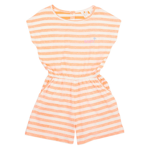 textil Flickor Uniform Roxy TURN UP THE SUN Vit / Orange