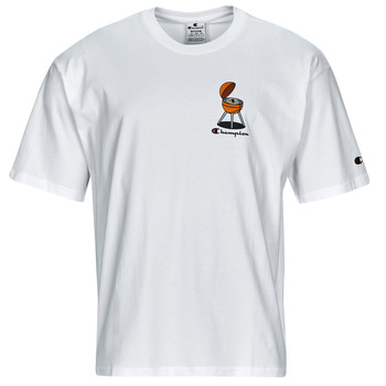 textil Herr T-shirts Champion Crewneck T-Shirt Vit