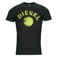 textil Herr T-shirts Diesel T-DIEGOR-K56 Vit / Röd